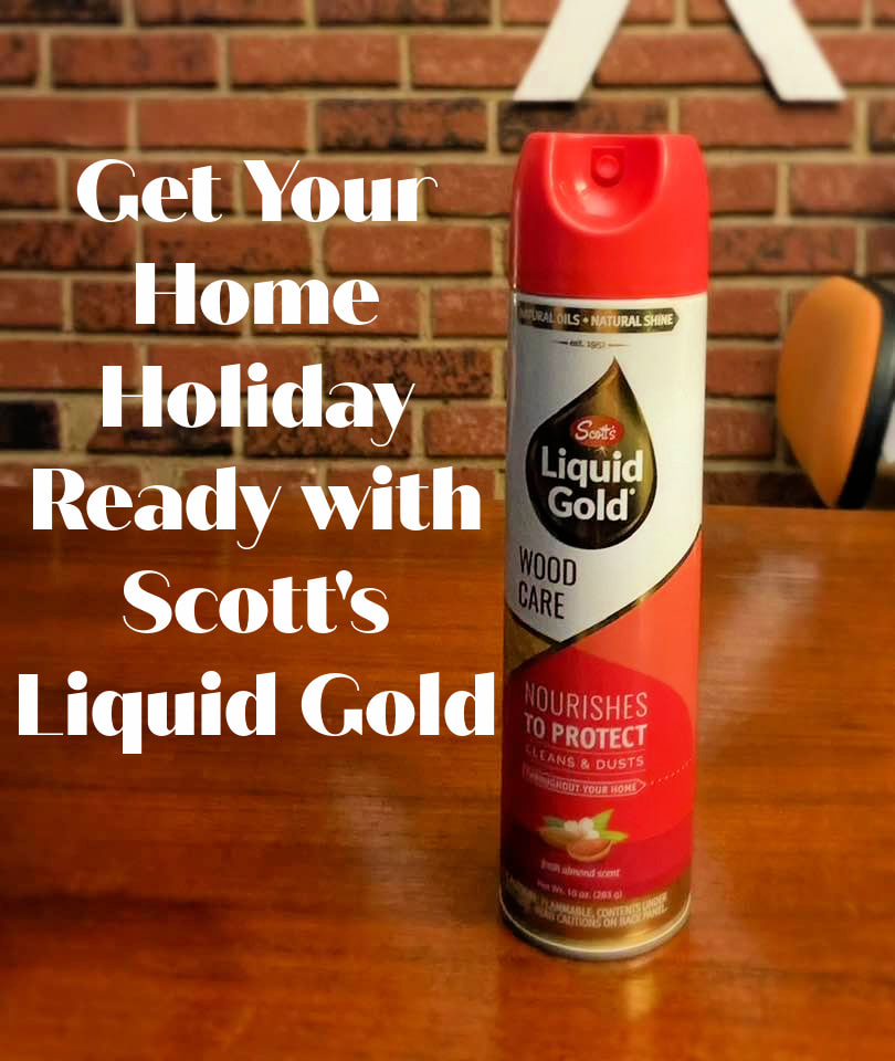 Getting My Home Holiday Ready with Scott's Liquid Gold