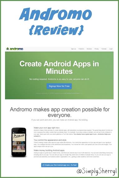 andromo app maker