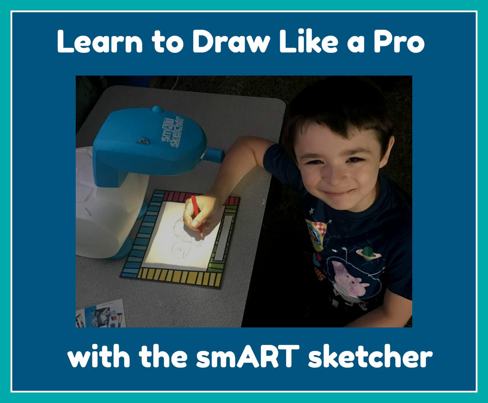 Learn to Draw Like a Pro with the smART Sketcher #Partner - Newly Crunchy  Mama Of 3